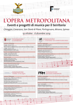 Manifesto Opera Metropolitana
