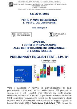 LICEO SCIENTIFICO “G