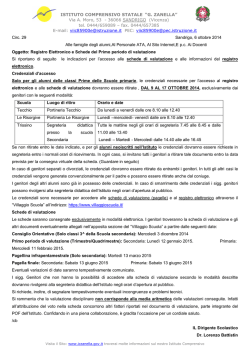 ISTITUTO COMPRENSIVO STATALE &ldquo;G. ZANELLA&rdquo; Via A. Moro, 53