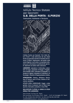 Istituto Tecnico Statale per Geometri G.B. DELLA PORTA