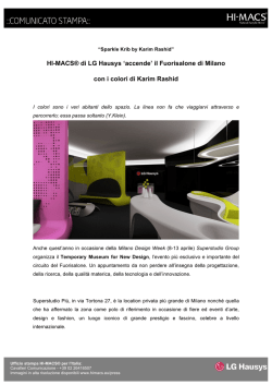 HI-MACS&reg; by LG Hausys