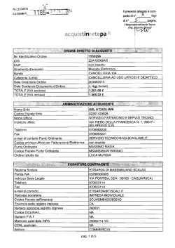 Determina n. 1185 del 29/09/2014