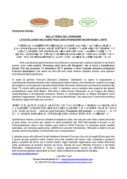 Leggi il comunicato stampa