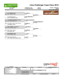 Qualifying - ATP World Tour