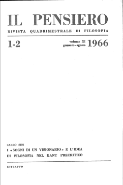 I &laquo;sogni di un visionario