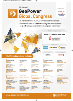 GeoPower Global Congress