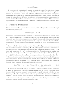 Fourier series - Università degli Studi di Trento