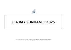 SEA RAY SUNDANCER 325