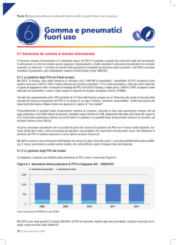 Gomma e pneumatici fuori uso - Fondazione per lo sviluppo