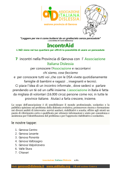 Locandina incontrAID con logo - Associazione Italiana Dislessia