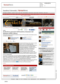 Insubria Universit&agrave; |