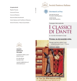 I classici di Dante