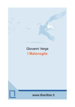 I Malavoglia - Liber Liber