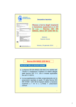 Norma EN 50522 (CEI 99-3)