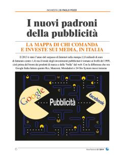 I nuovi padroni della pubblicit&agrave;