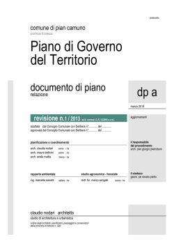 dp a - Comune di Pian Camuno