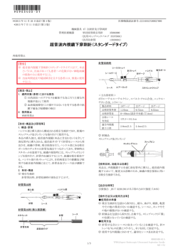 超音波内視鏡下穿刺針（スタンダードタイプ) - ボストン・サイエンティ