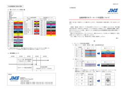 注射針等のカラーコードの変更について - JMS