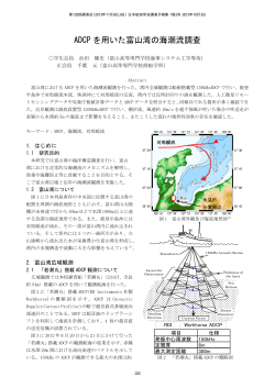 ADCP を用いた富山湾の海潮流調査 - 日本航海学会