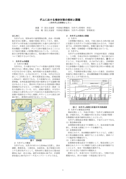 ダムにおける堆砂対策の現状と課題 - 国土交通省中部地方整備局