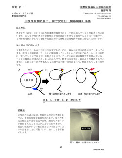 前野 晋一 反復性肩関節脱臼、前方安定化（関節制動）手術