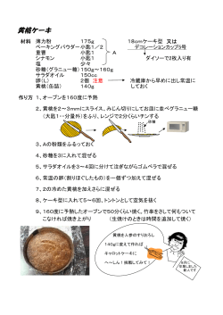 黄桃ケーキ - So-net