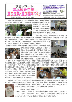 講座レポート - 仙台市