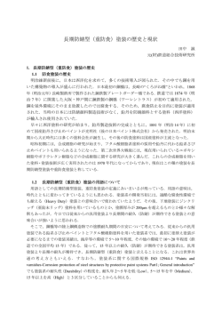 長期防錆型（重防食）塗装の歴史と現状 - 日本橋梁・鋼構造物塗装技術