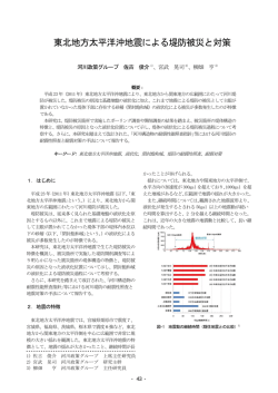 東北地方太平洋沖地震による堤防被災と対策 - 国土技術研究センター