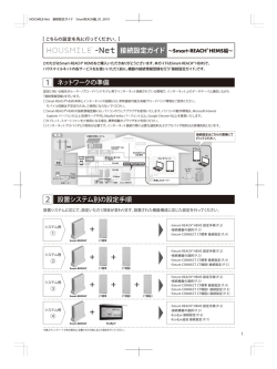 SmartREACH HEMS_接続設定ガイド_01 - 京セラ