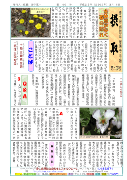『摂取』第40号（PDF - 浄土宗摂取山念佛寺とフォルクローレ