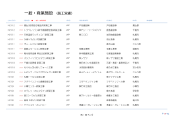 一般・商業施設 （施工実績）