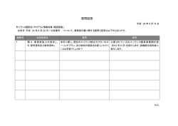質問回答 - JICA