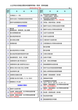 公立学校共済組合関係申請書等用紙一覧表 - 鹿児島県教職員共助会
