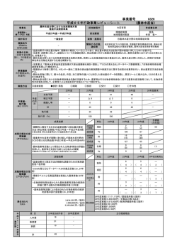 （再掲事業を除く）（PDF：275KB） - 農林水産省