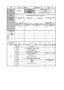 英語表現Ⅰ