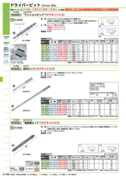 ドライバービット Driver Bits