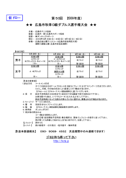 88KB - 広島市テニス協会