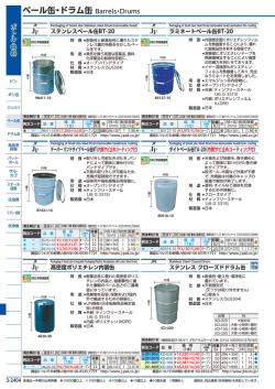 ペール缶・ドラム缶