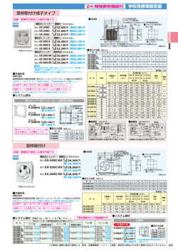 学校用標準換気扇