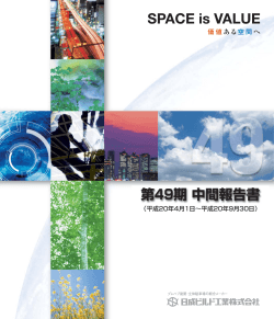 （第49期） 中間報告書 (PDF: 746KB) - 日成ビルド工業
