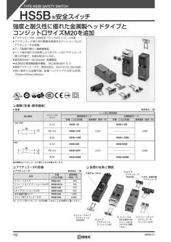 HS5B形安全スイッチ