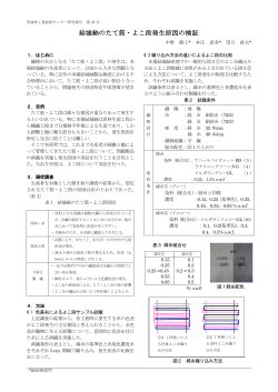結城紬のたて筋・よこ段発生原因の検証 - 茨城県工業技術センター