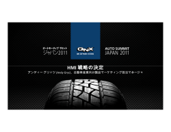 HMI 戦略の決定 - QNX Software Systems