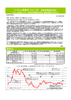 ベトナム民営化ファンド2 （投資事業匿名組合）