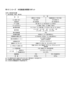 HS-Eシリーズ 小型水平多関節ロボット（標準・床置きタイプ）