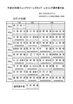一覧表