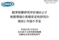 PDFファイル：1.23MB - 日本原子力研究開発機構