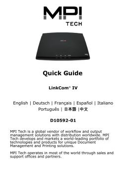 EasyCom III 10/100 - MPI Tech