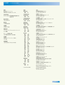会社概要 - ファミリーマート